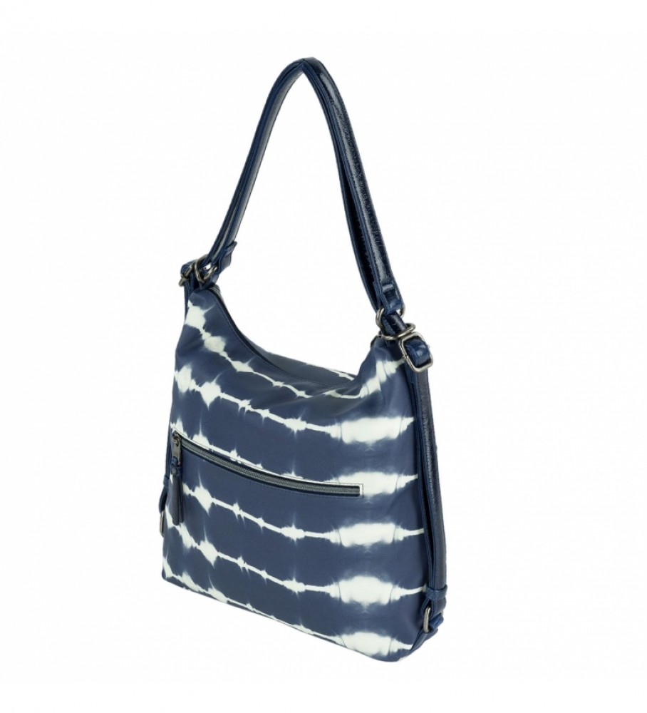 Bolsa de ombro e mochila multifuncional Lois 310871 Azul - 28 x 32 x 5,5 cm -
