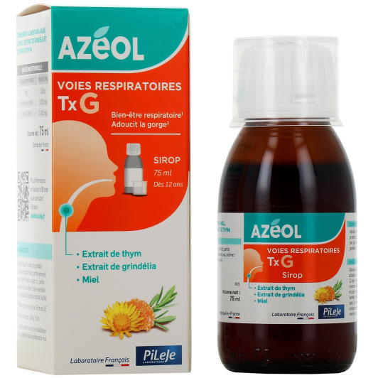 Azeol sirop naturel miel et plantes - Adoucir la gorge