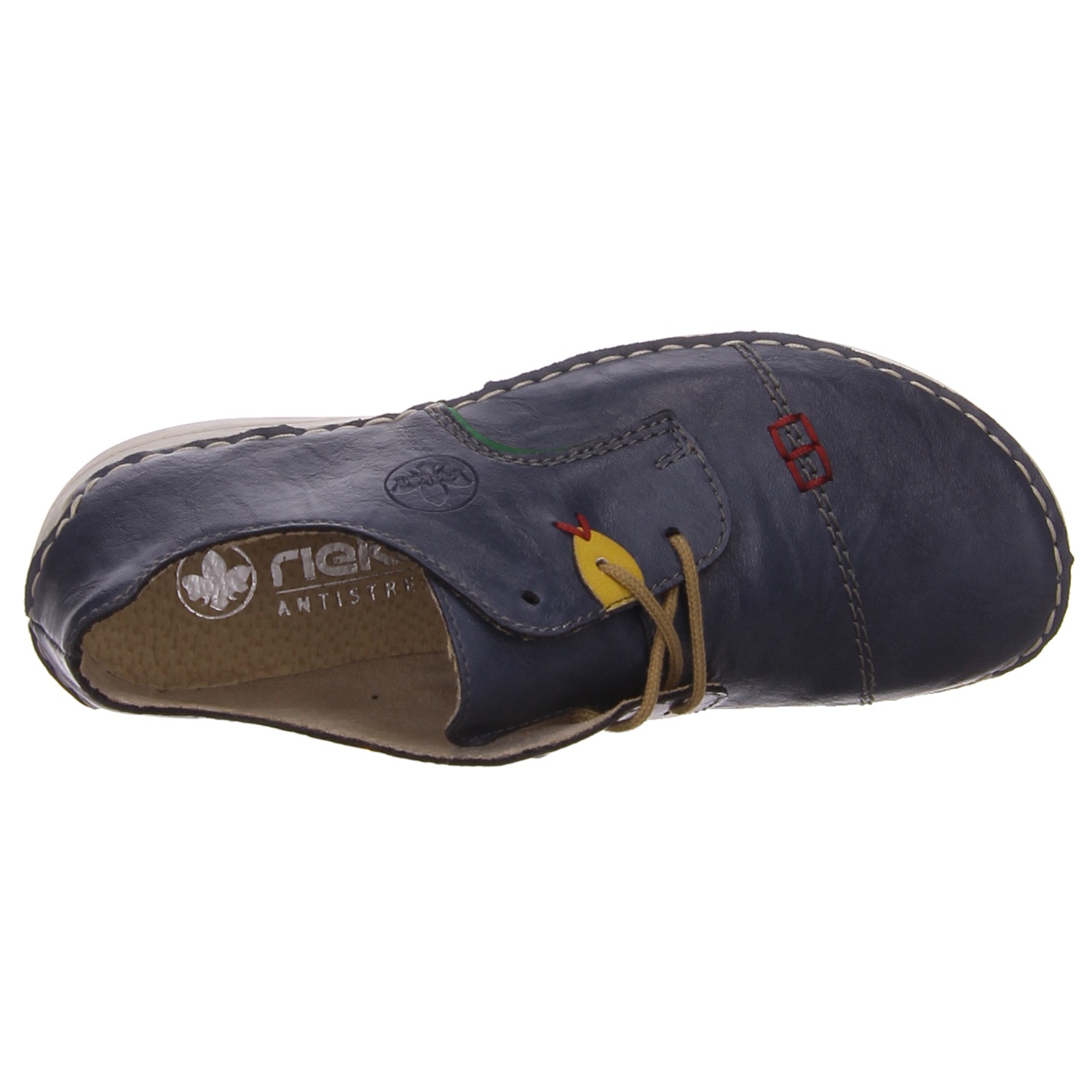 Rieker Schnürhalbschuh blau blau