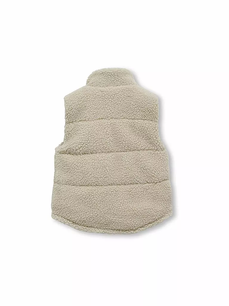 ONLY Mädchen Steppgilet KMGSANDRA beige