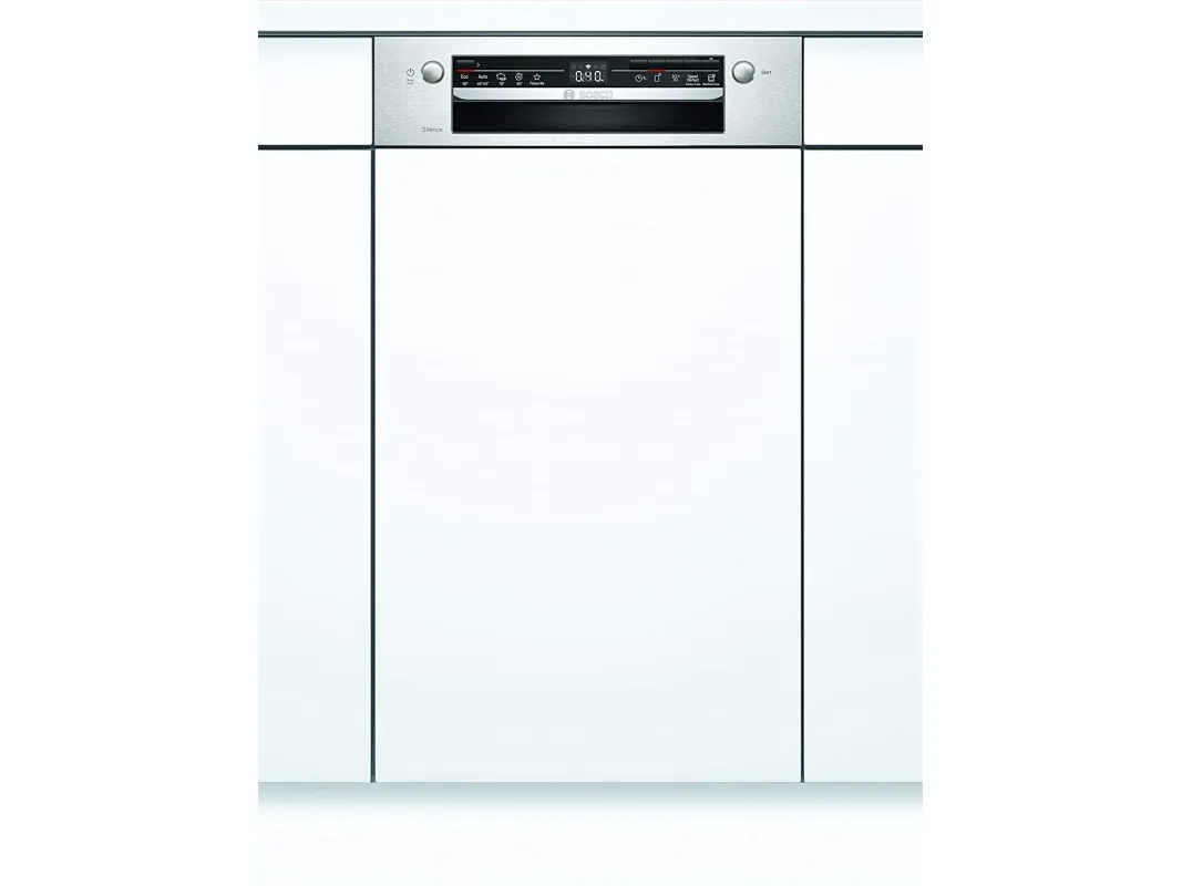 Bosch Serie | 2 SPI2IKS10E - Opvaskemaskine - til indbygning - Wi-Fi - Niche - bredde: 45 cm - dybde: 55 cm - højde: 81.5 cm - rustfrit stål