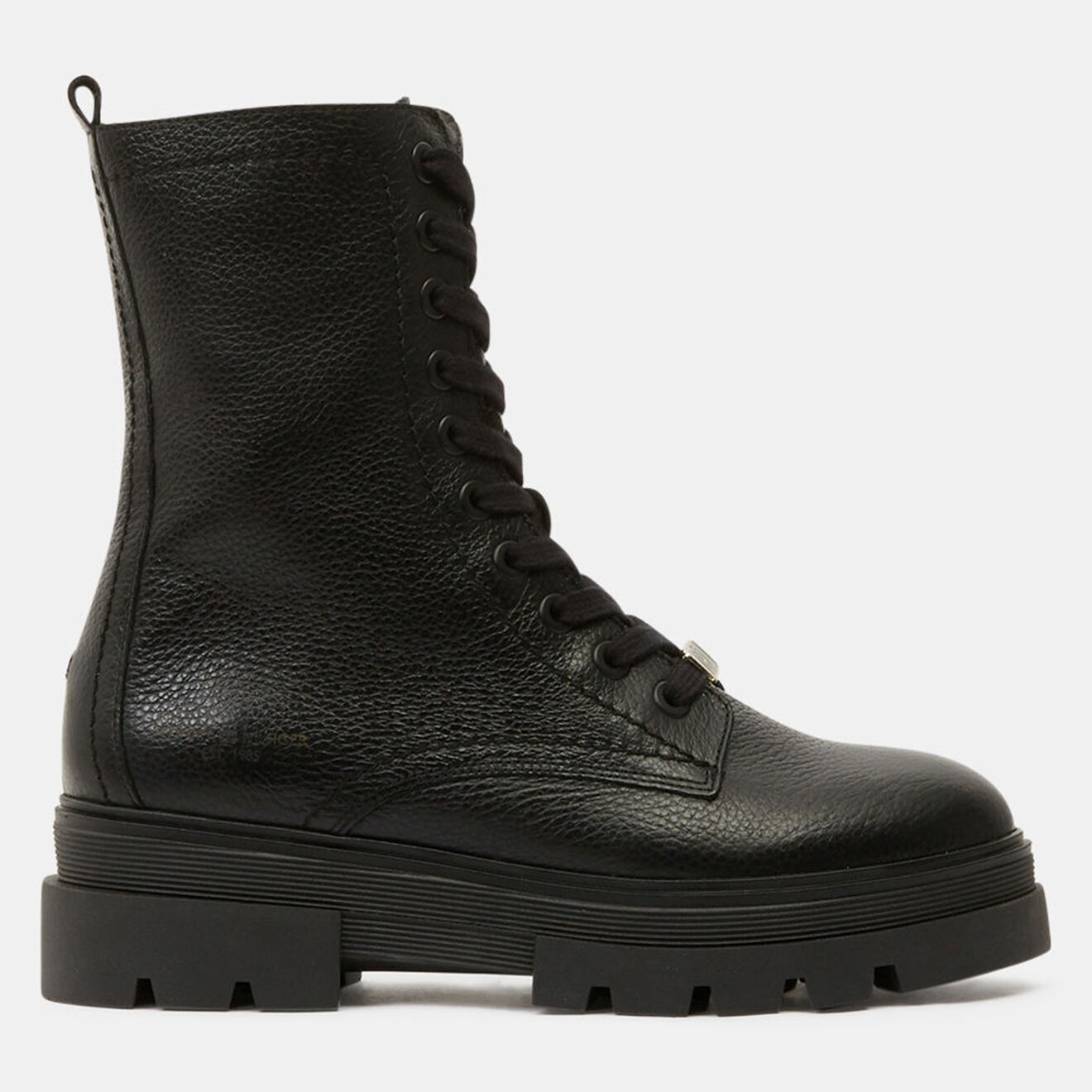 Tommy Hilfiger Boots en Cuir Combat noires