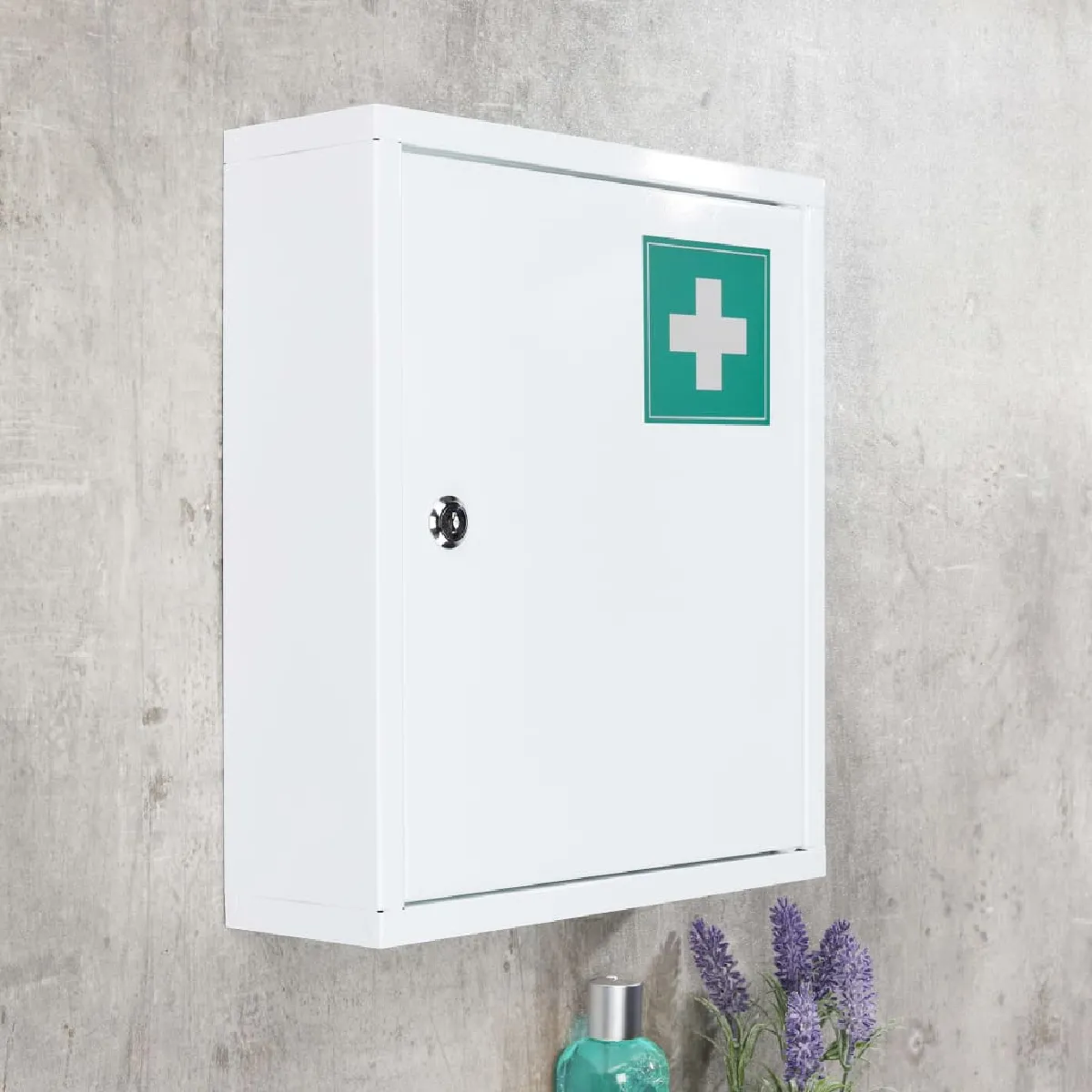 HI Armoire à pharmacie - Acier