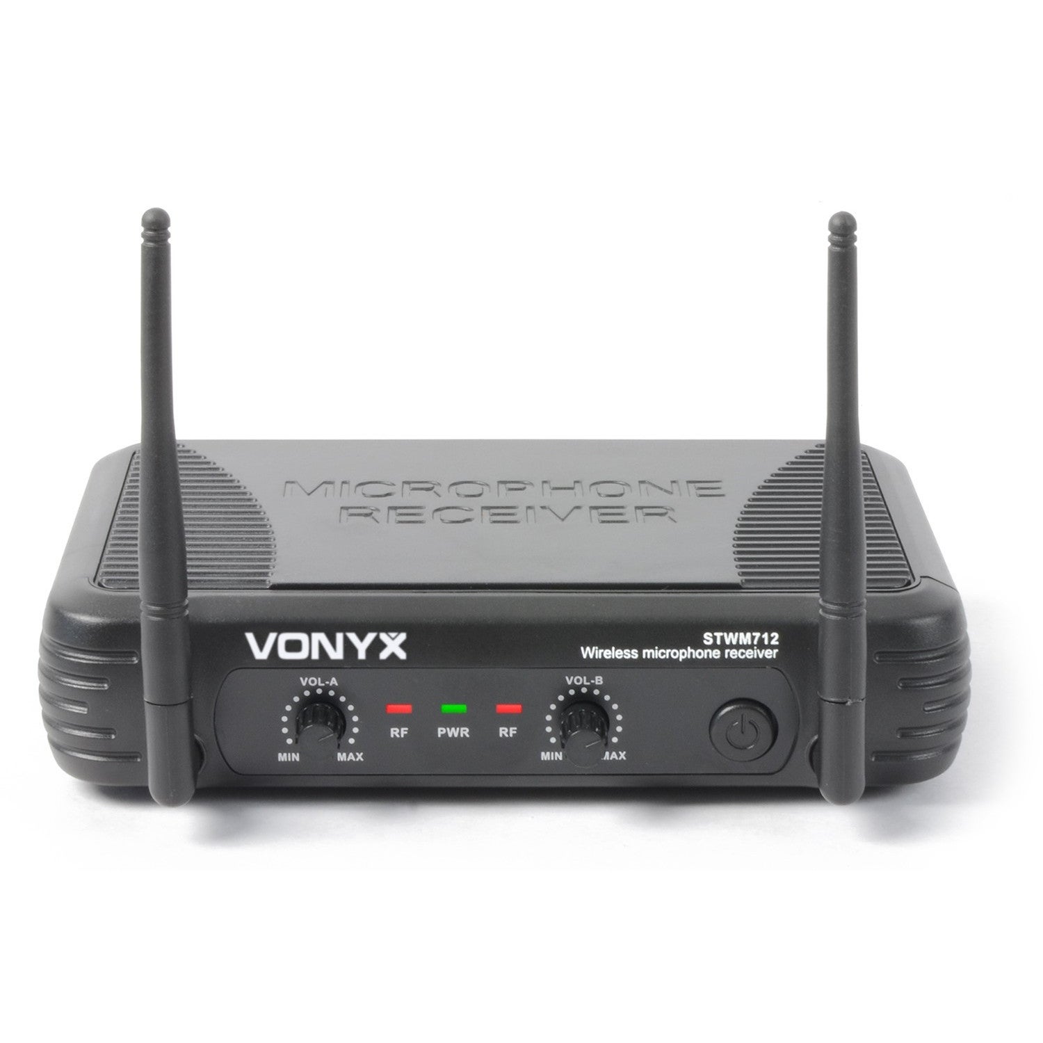 Vonyx STWM712 2-kanaals VHF microfoonsysteem