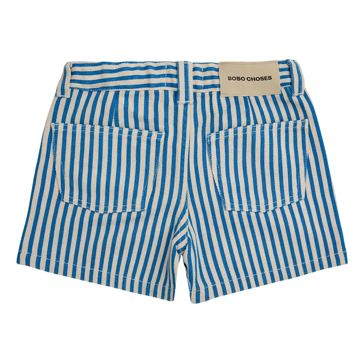 Bobo Choses Short Rayé Circle | Bleu marine