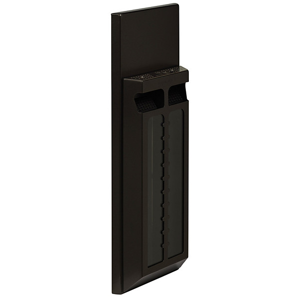 Cendrier mural Rossignol Arkéa sans serrure 2 x 3 L gris manganèse