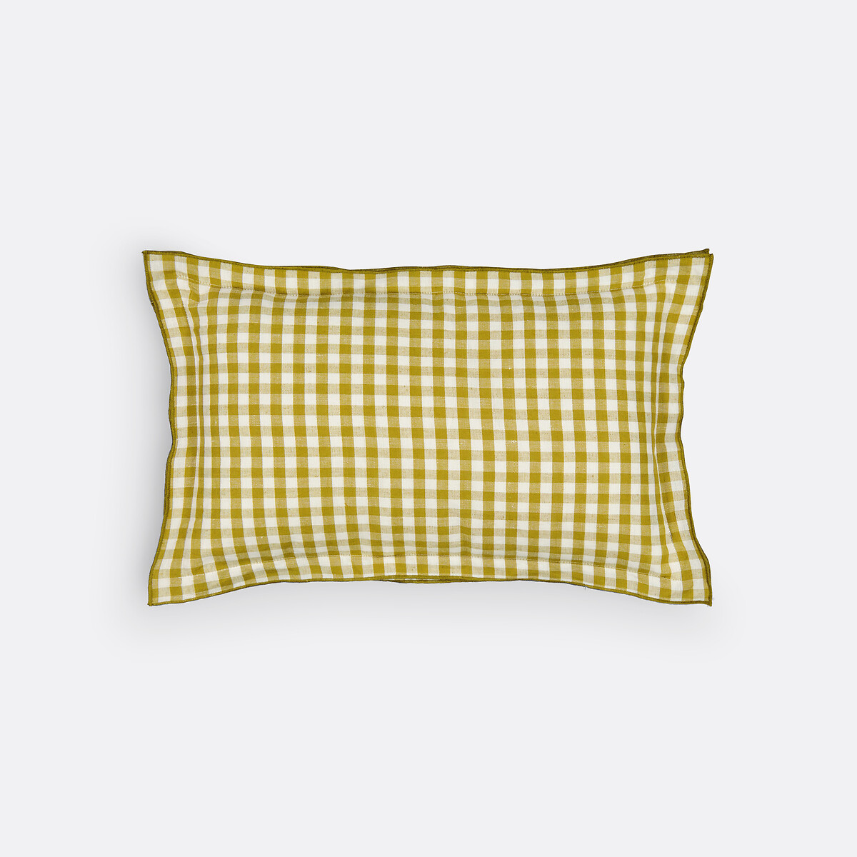 LA REDOUTE INTERIEURS<br>Capa de almofada riscada em algodão/linho, Cottage
