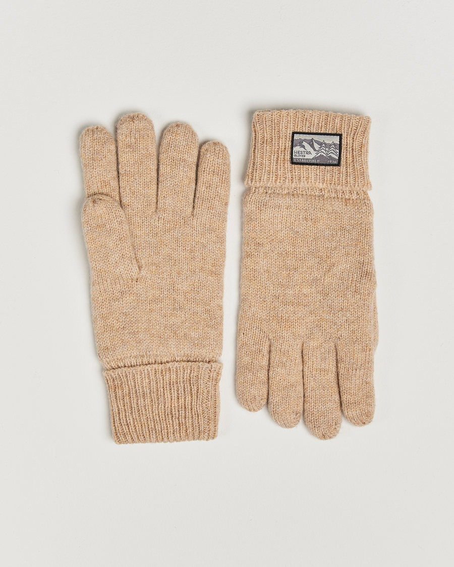 Hestra Raggwool Glove Beige