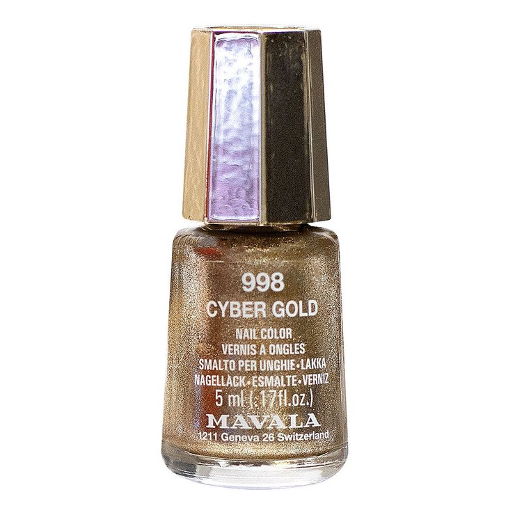 Mini Color vernis 5ml 998 Cyber gold