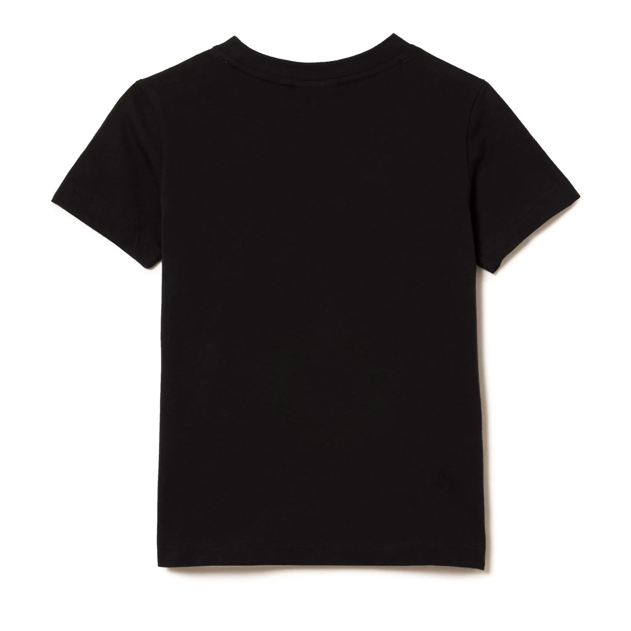 Lacoste T-shirt Jersey Noir 10-16ans