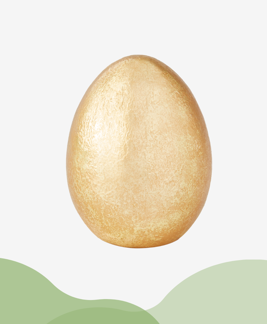 Holz-Ei