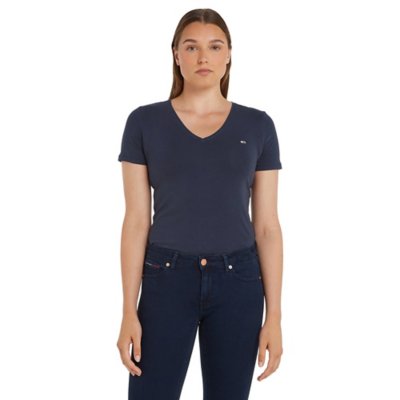 Tee-shirt à manches courtes femme Tjw Skinny Stretch V Neck TOMMY HILFIGER