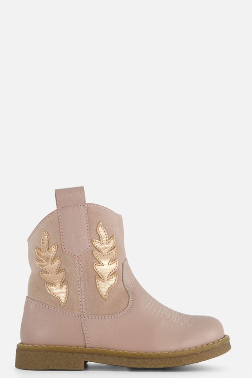 Muyters Cowboylaarzen roze Leer