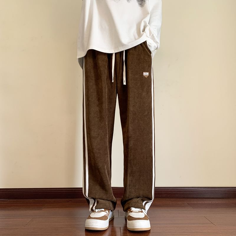 DuckleBeam - Tweekleurige joggingbroek met losse pasvorm