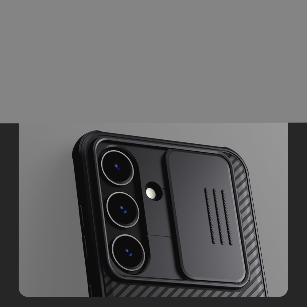 Samsung Galaxy S24 Schutz Hülle Cam-Slider Kameraschutz - Blau