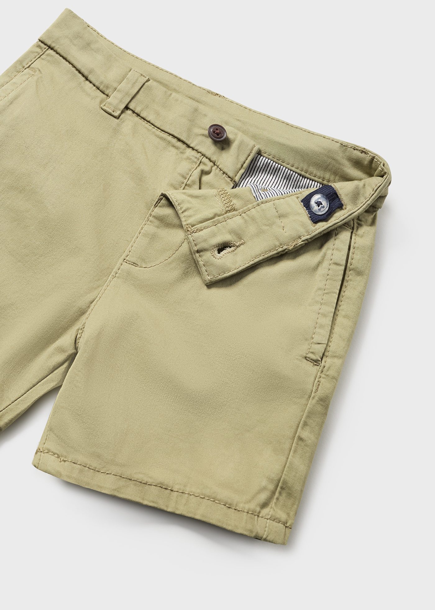 shorts básicos de sarja para bebês