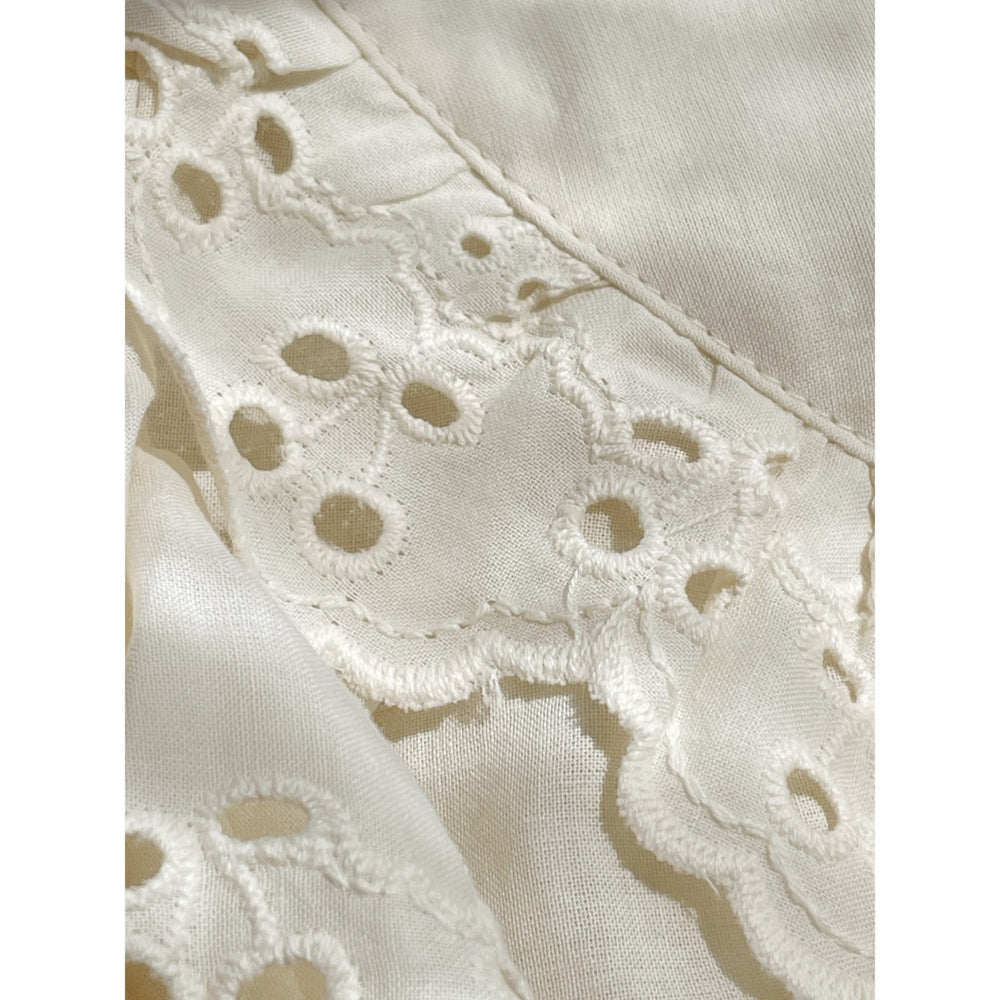 Køb Konges Sløjd Antique White Posey Top