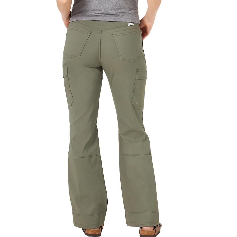 Wrangler Pantalon Vert Femme Wrangler Dusty