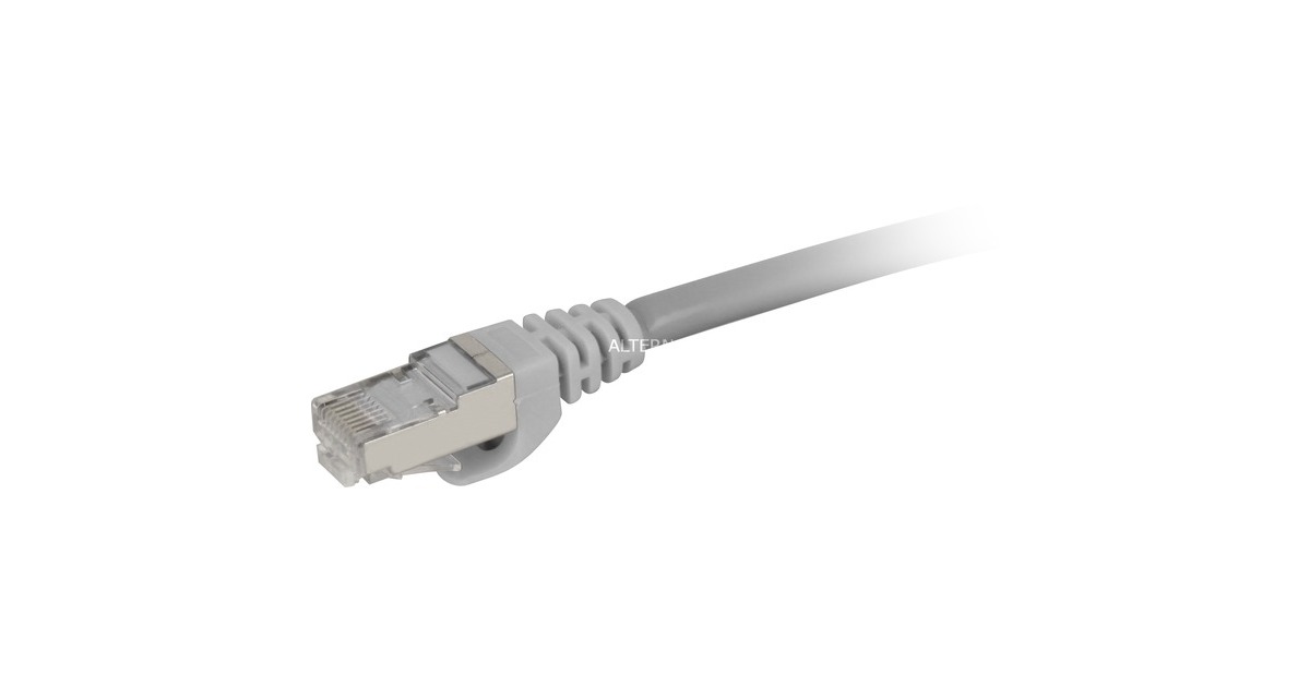 SharkoonPatchkabel SFTP, RJ-45 met Cat.7a  (Grijs, 3 meter, Ruwe kabel)