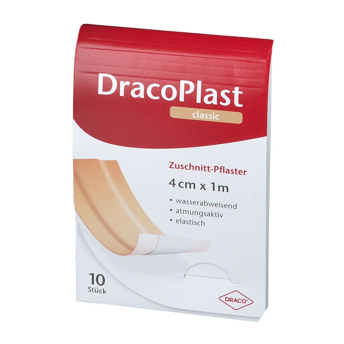 Dracoplast Classic Pflaster 10 x 4 cm