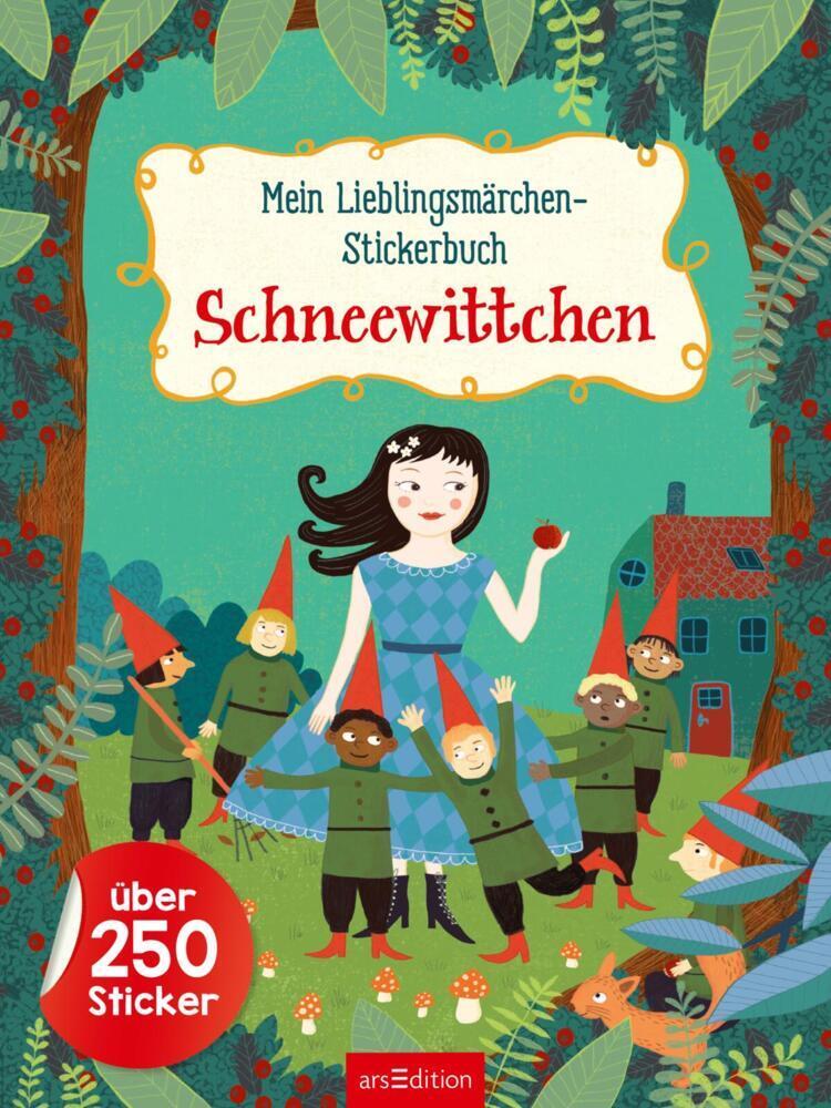 Mein Lieblingsmärchen-Stickerbuch - Schneewittchen