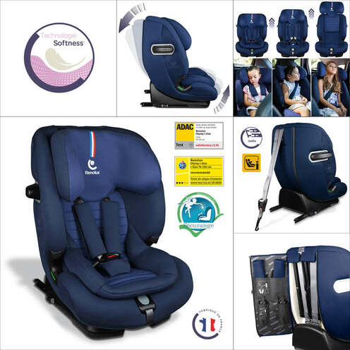 Siège-auto Olymp I-size Gr 1/2/3 Softness Ocean - RENOLUX