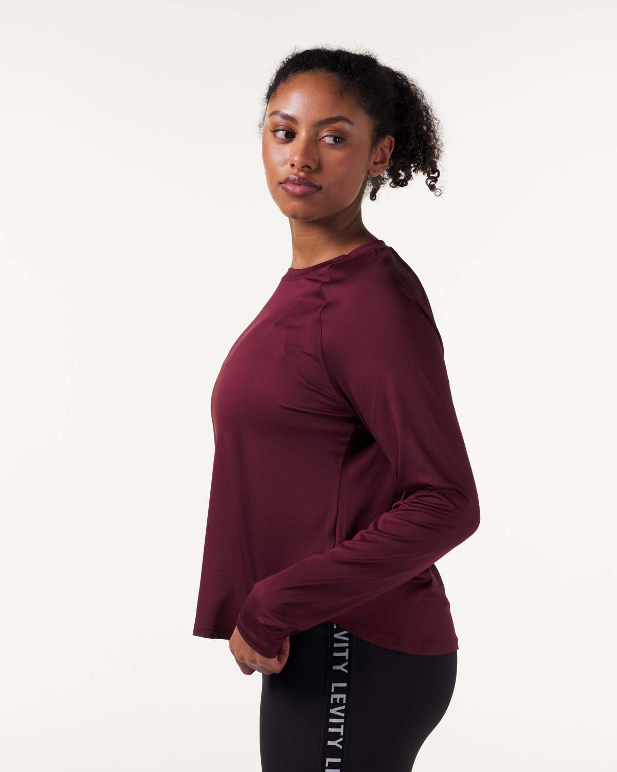 LEVITY Line Up Long Sleeve Red Wine