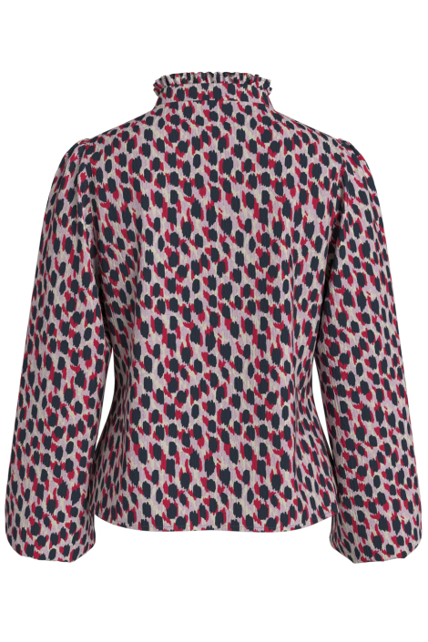 Vila roze dames blouse