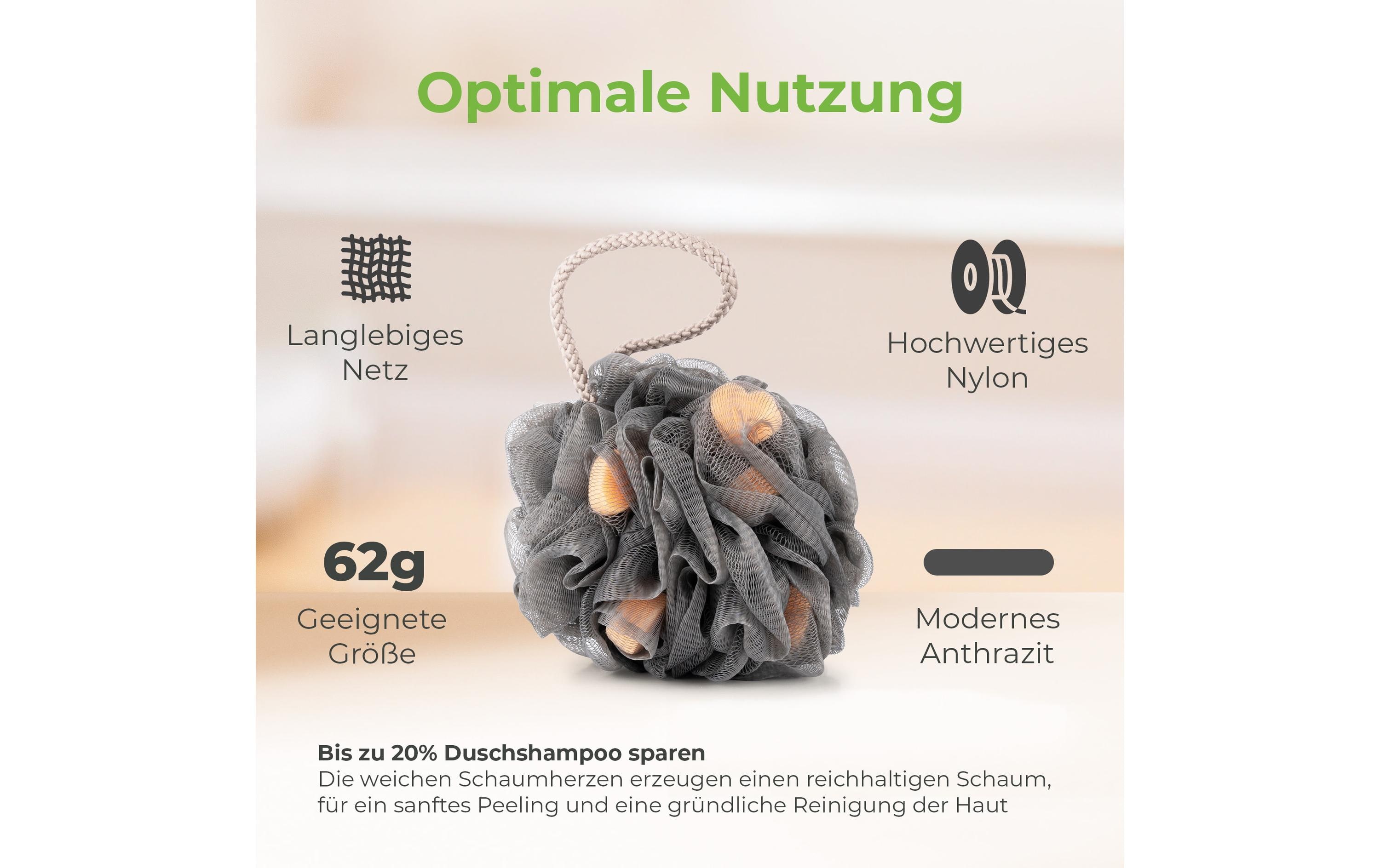 Duschschwamm mit extra Saugkraft 1 StückBadeschwamm