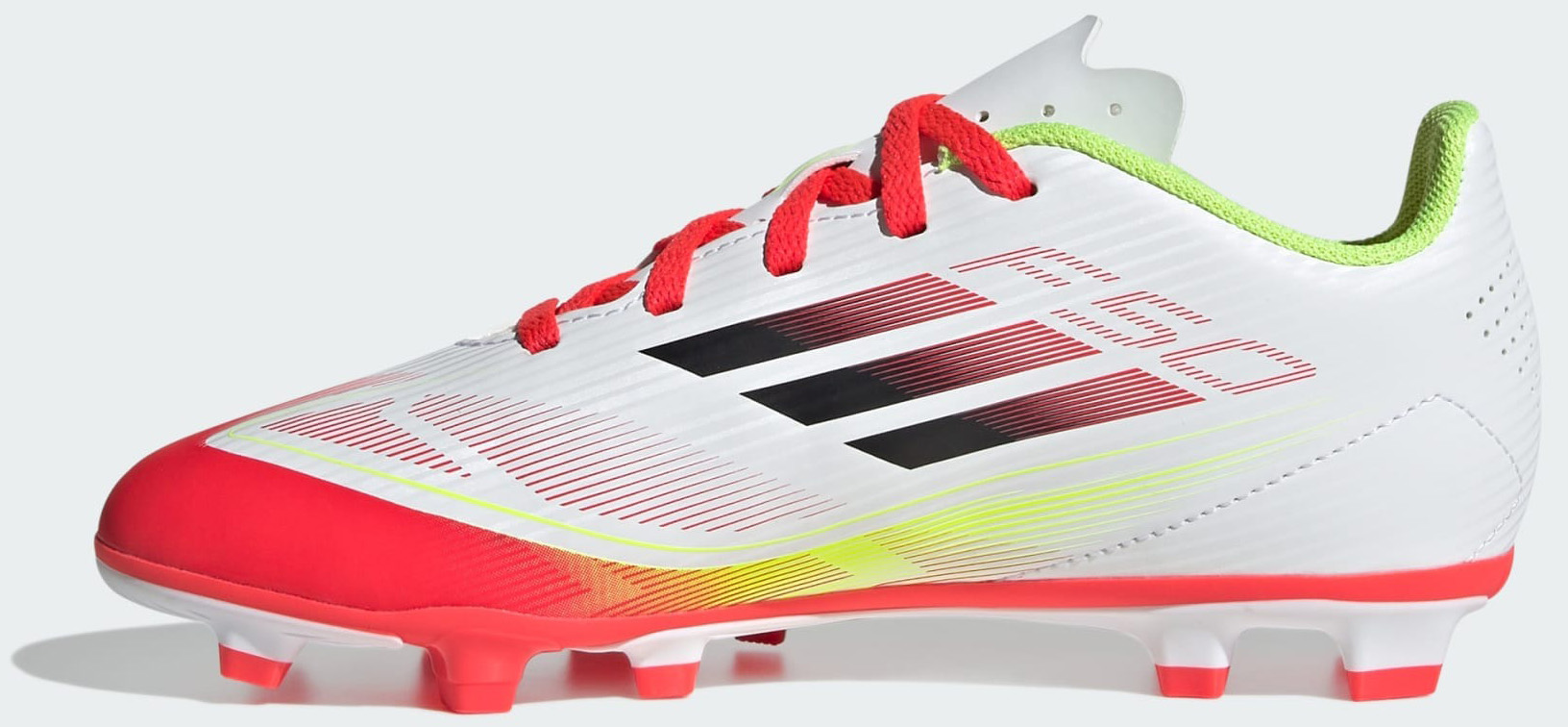 F50 Club FG/MG Junior Cloud White/Core Black/Solar Yellow