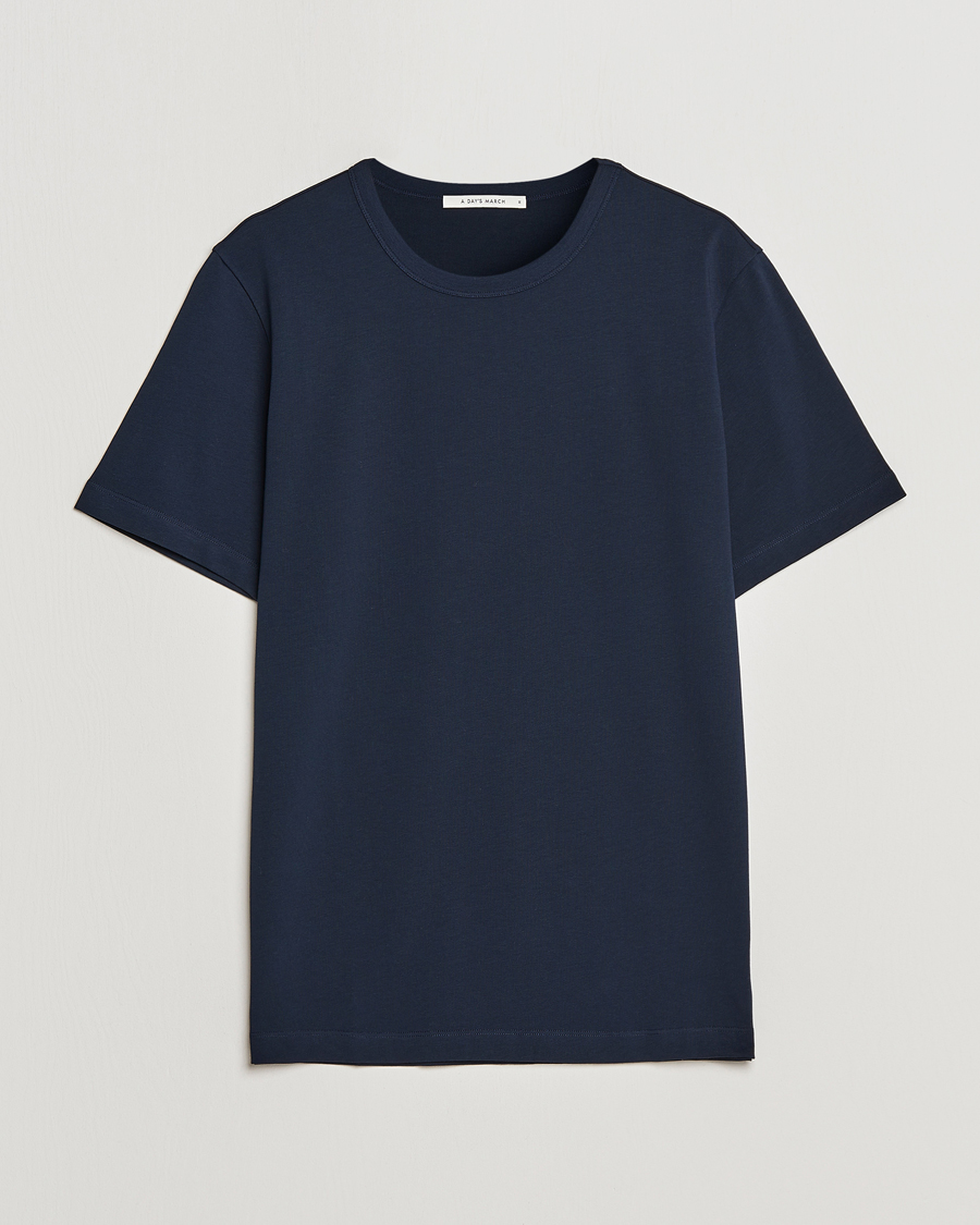 A Day's March Heavyweight T-Shirt Navy