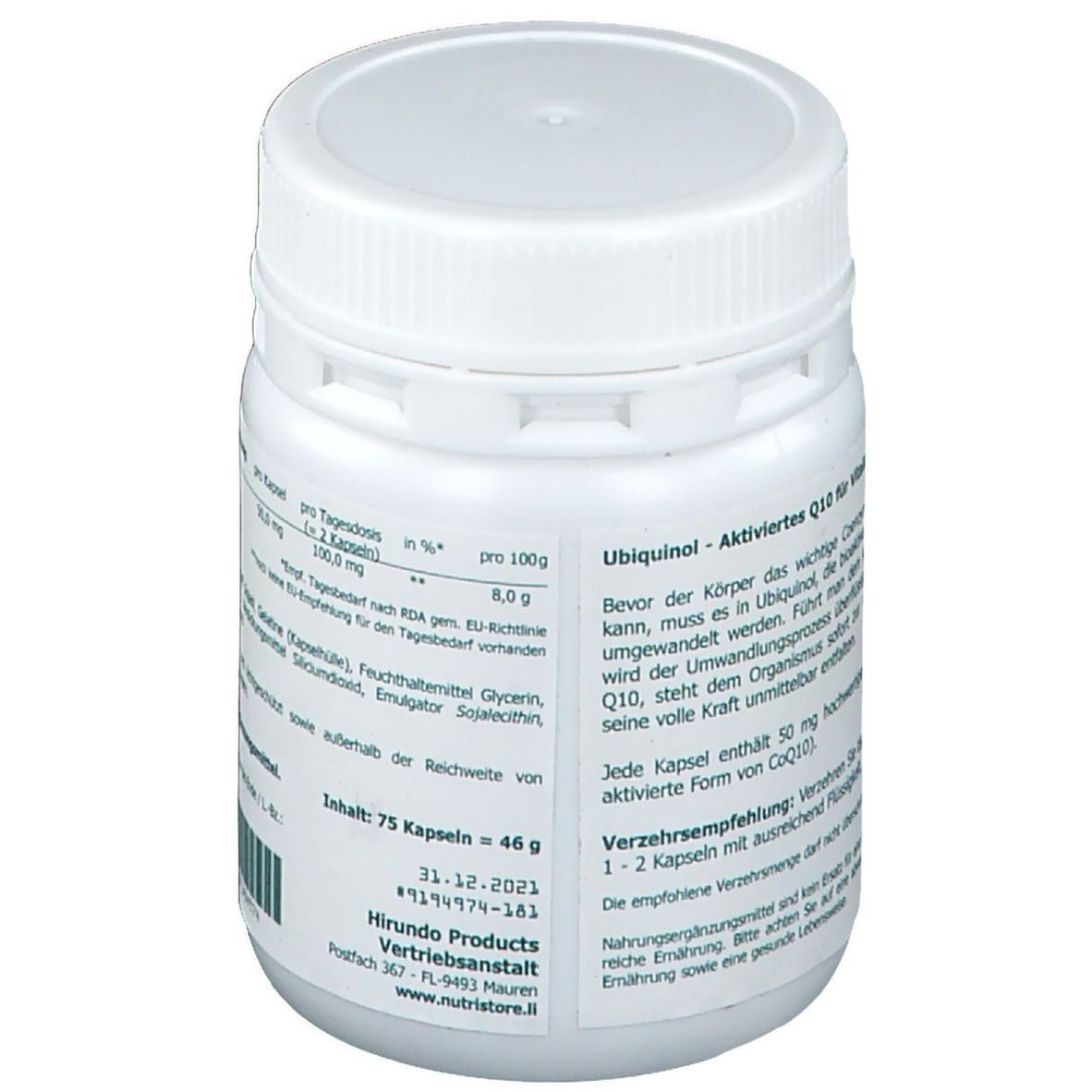 Ubiquinol 50 mg