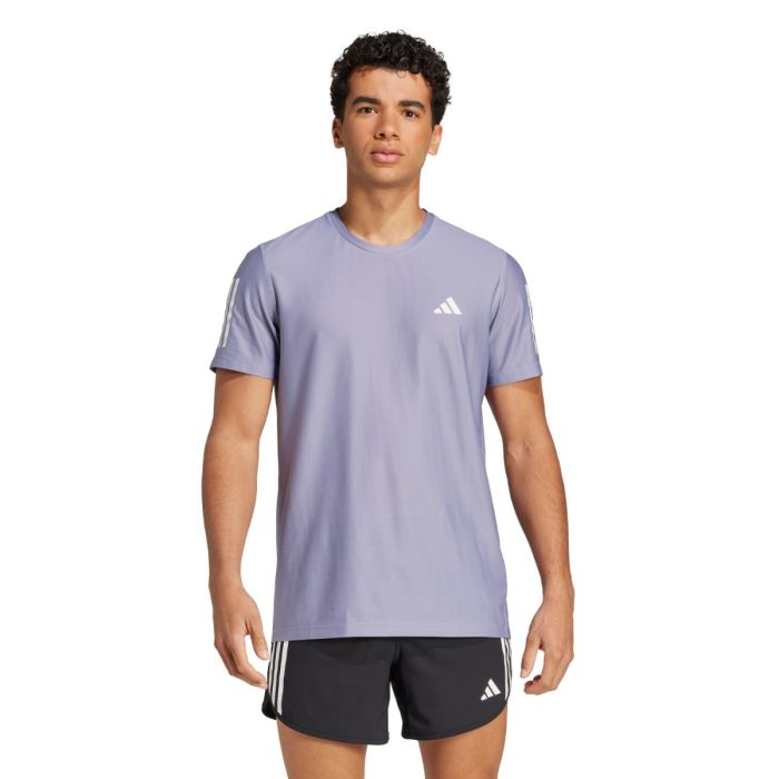 adidas Herre T-shirts Own The Run T-Shirt Lilla