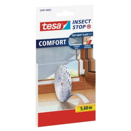 tesa Klettband-Ersatzrolle 5,6m, weiß