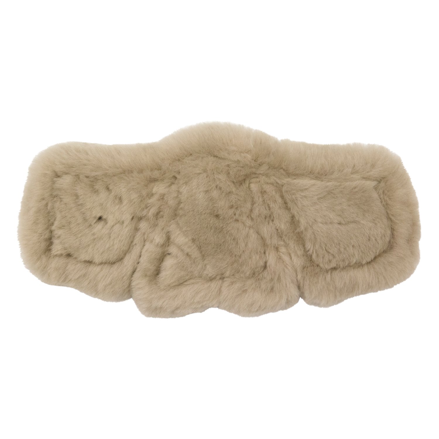 Stübben Equi-Soft Lammfell-Polster  - beige/braun