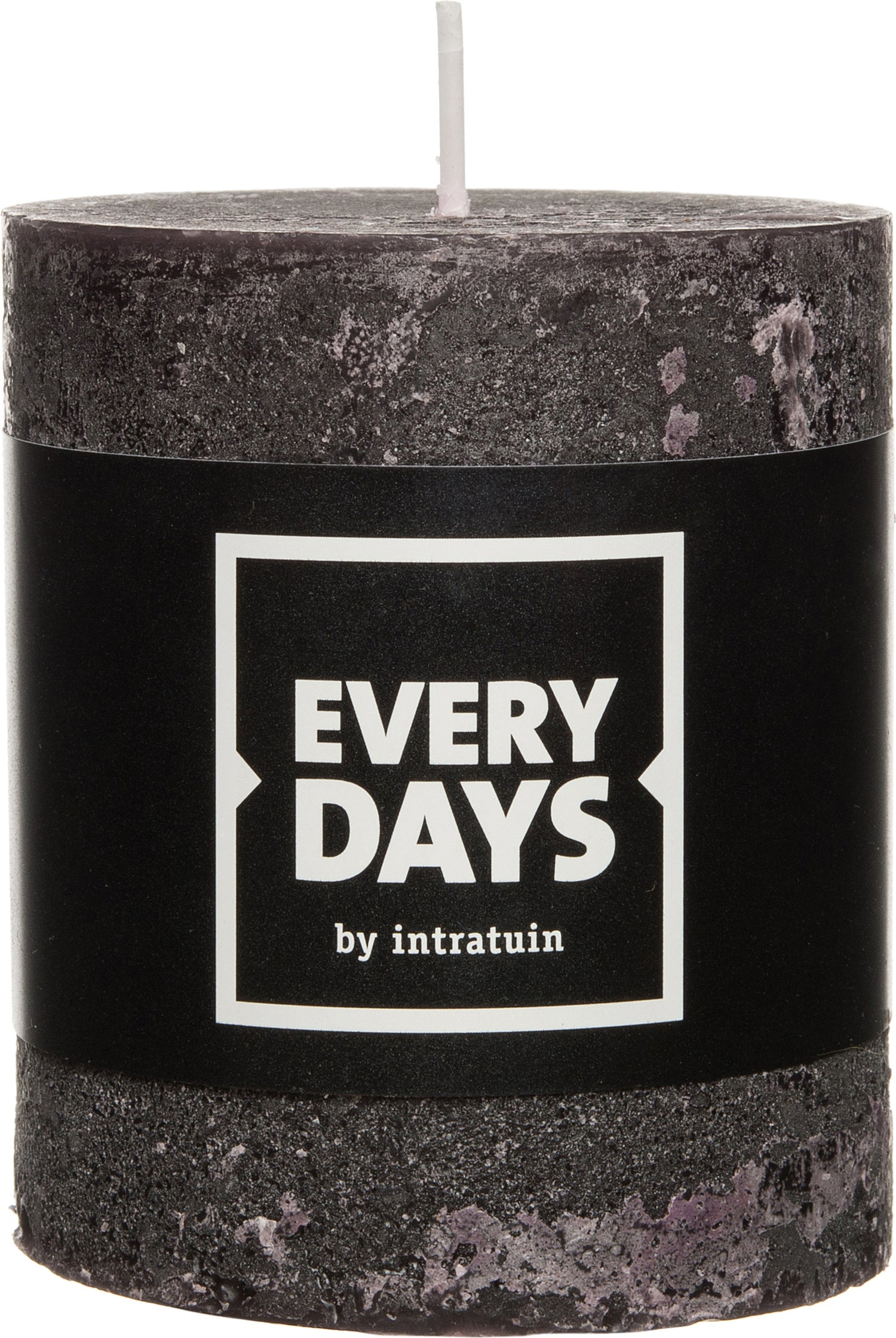 Everydays stompkaars Rustiek zwart 30 uur D 6,8 H 8 cm