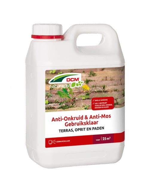 Dcm Naturapy Anti-Onkruid Anti-Mos Terras Gebruiksklaar - Algen- Mosbestrijding