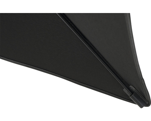 Bart Siena Tuinbalkonparasol, antraciet/grijs, 160 x 10 cm