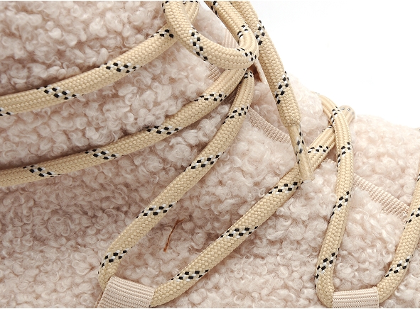 Gap boots bottine plates femme richmond high lace beige