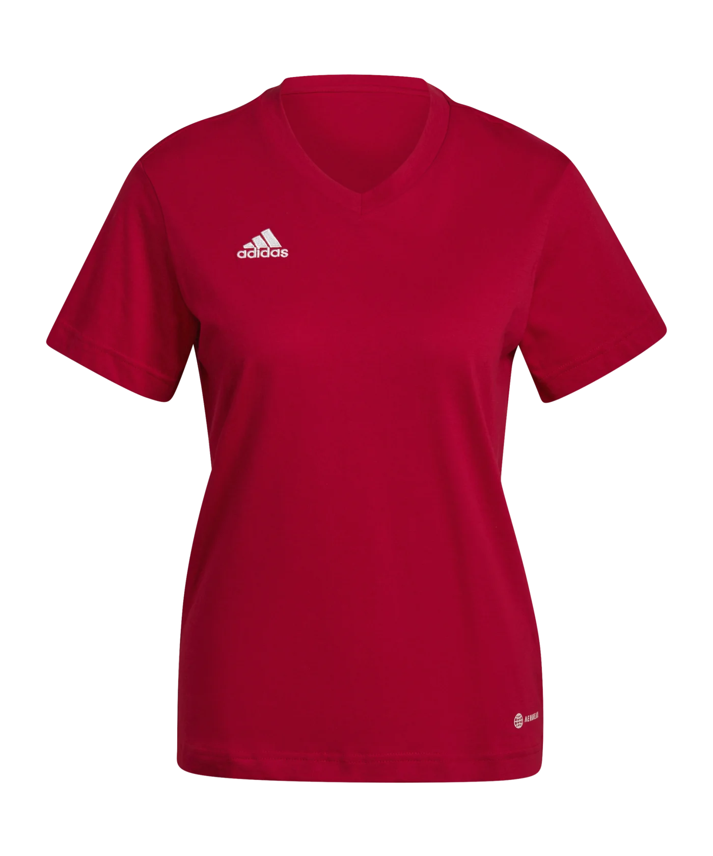 adidas Entrada 22 T-Shirt Damen Rot