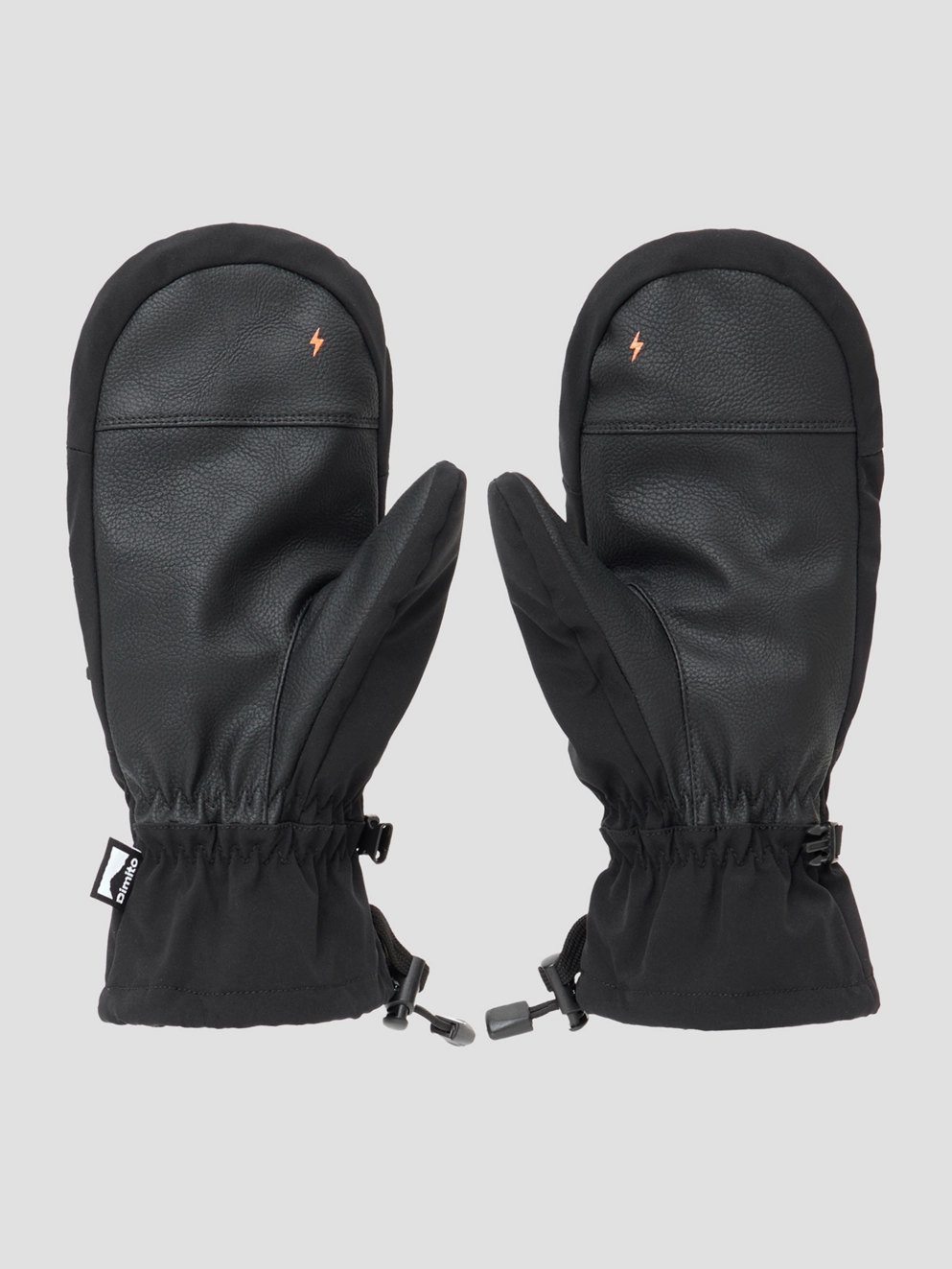 Dimito Easy Open Mittens black