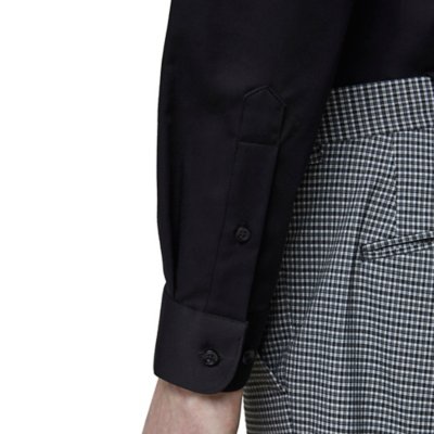 Chemise à manches longues homme Jjprparma L/S Noos NOIR JACK JONES