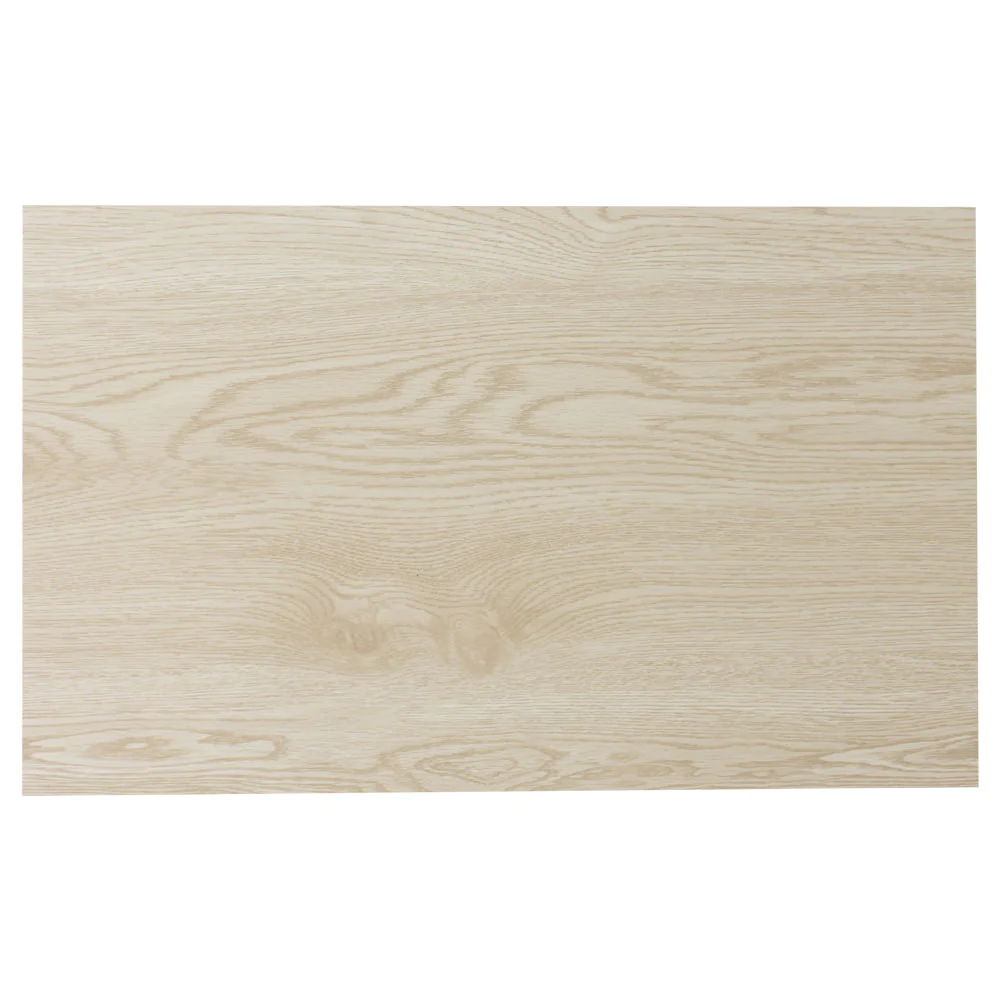 Set de table en pvc 45 x 30 cm bois clair (lot de 2) Table passion
