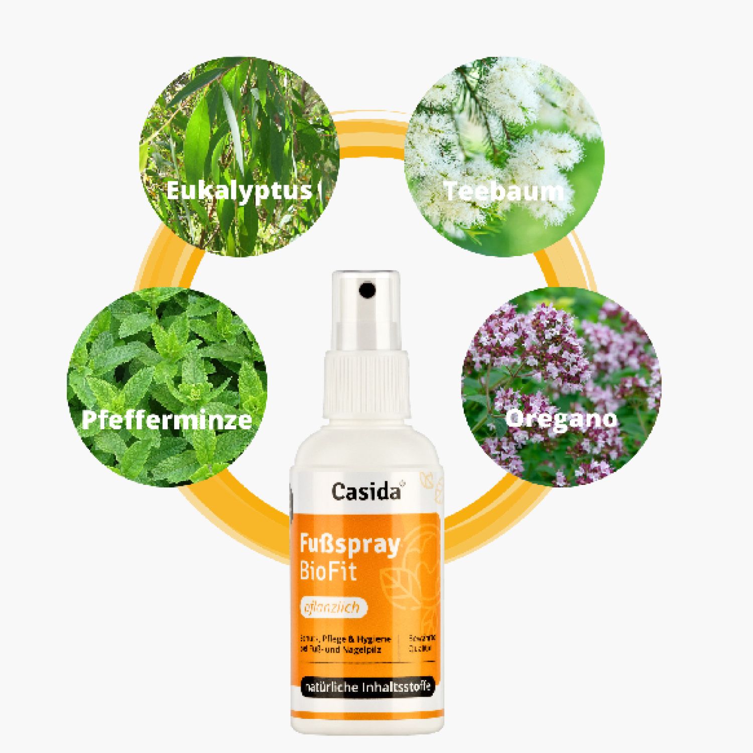 Fussspray BioFit Pflanzlich