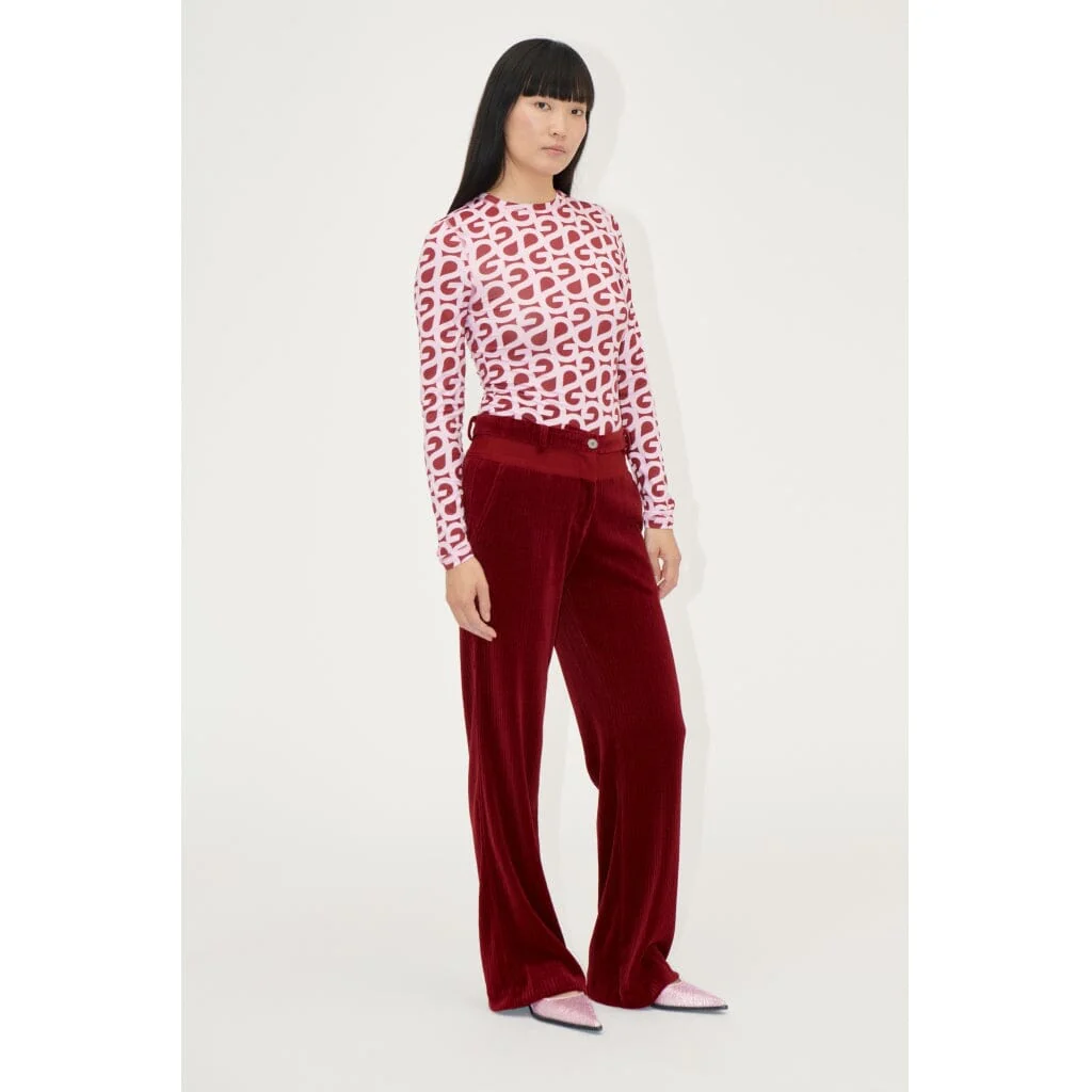Stine Goya Elastic Long Sleeve Top, 2244 Stocking Jersey