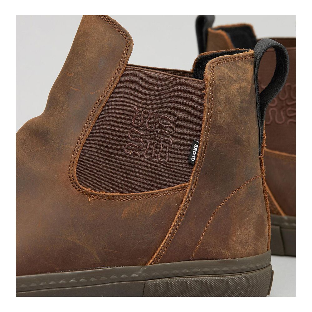 Globe DOVER II - Bottes Homme dark brown/wasted talent
