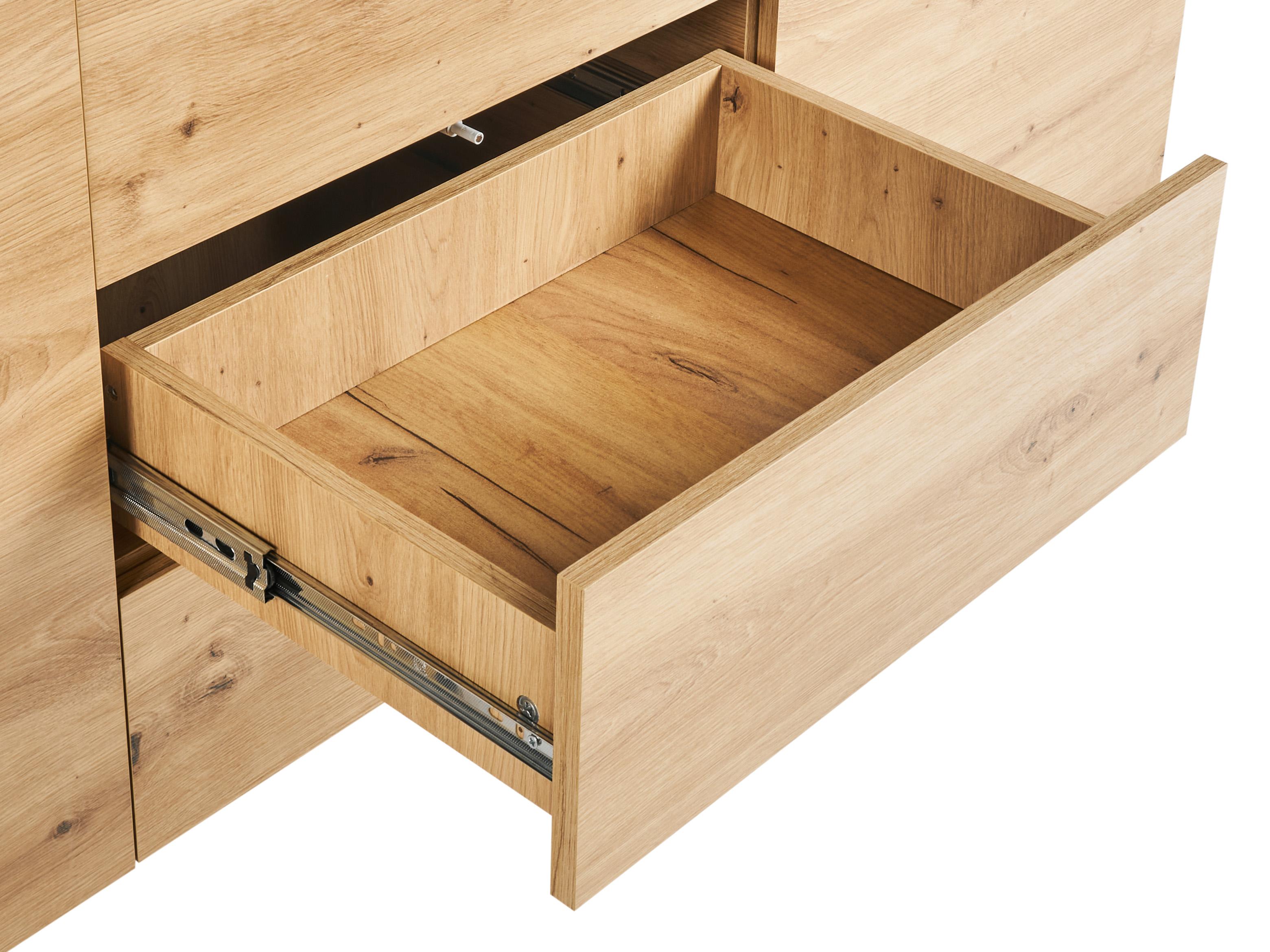 Dressoir met 2 deuren KENORA Lichtbruin