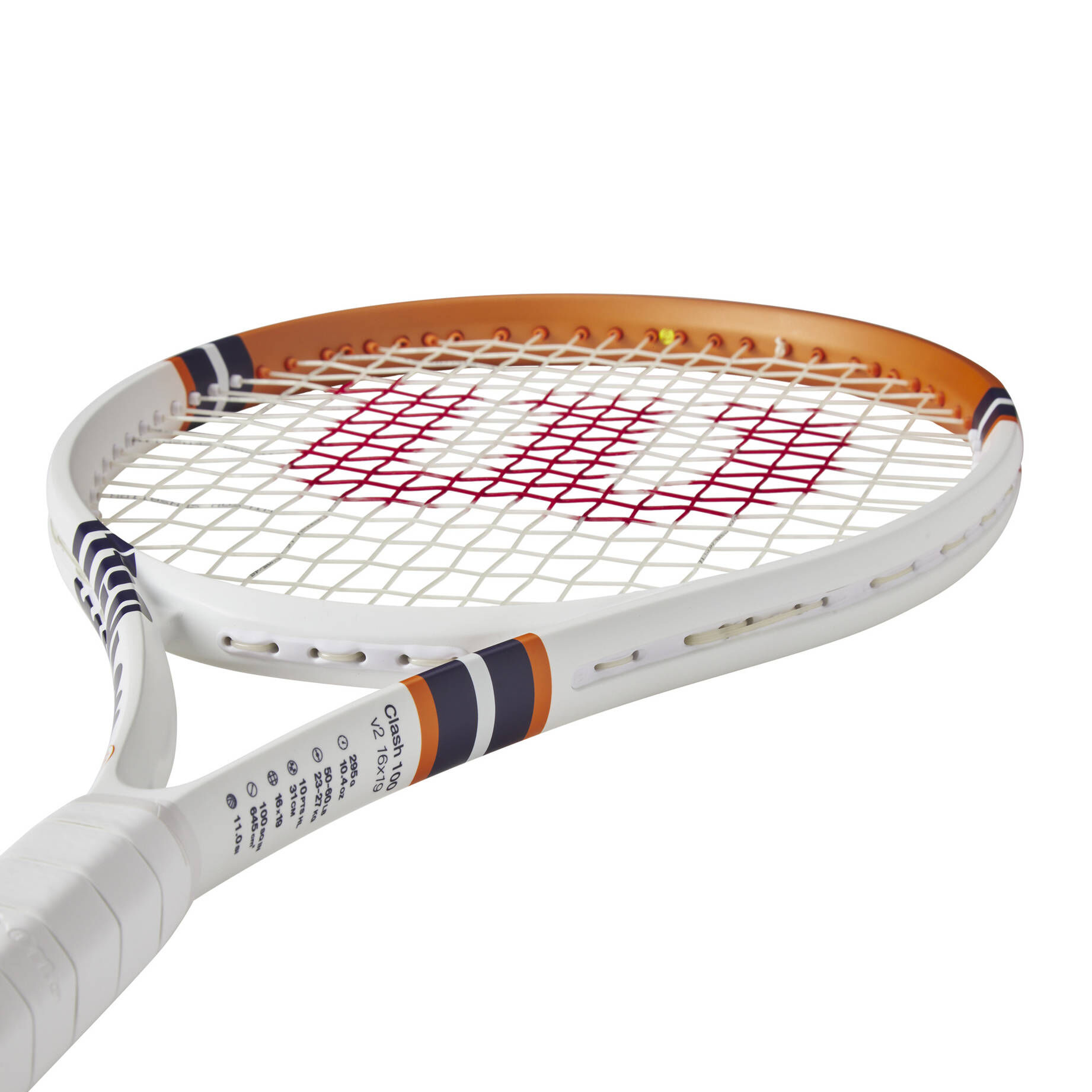 Wilson| Tennisschläger CLASH 100 V2 16 x 19 ROLAND GARROS