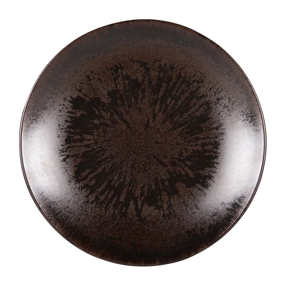 Assiette creuse Onyx 22 cm (lot de 6) Table passion