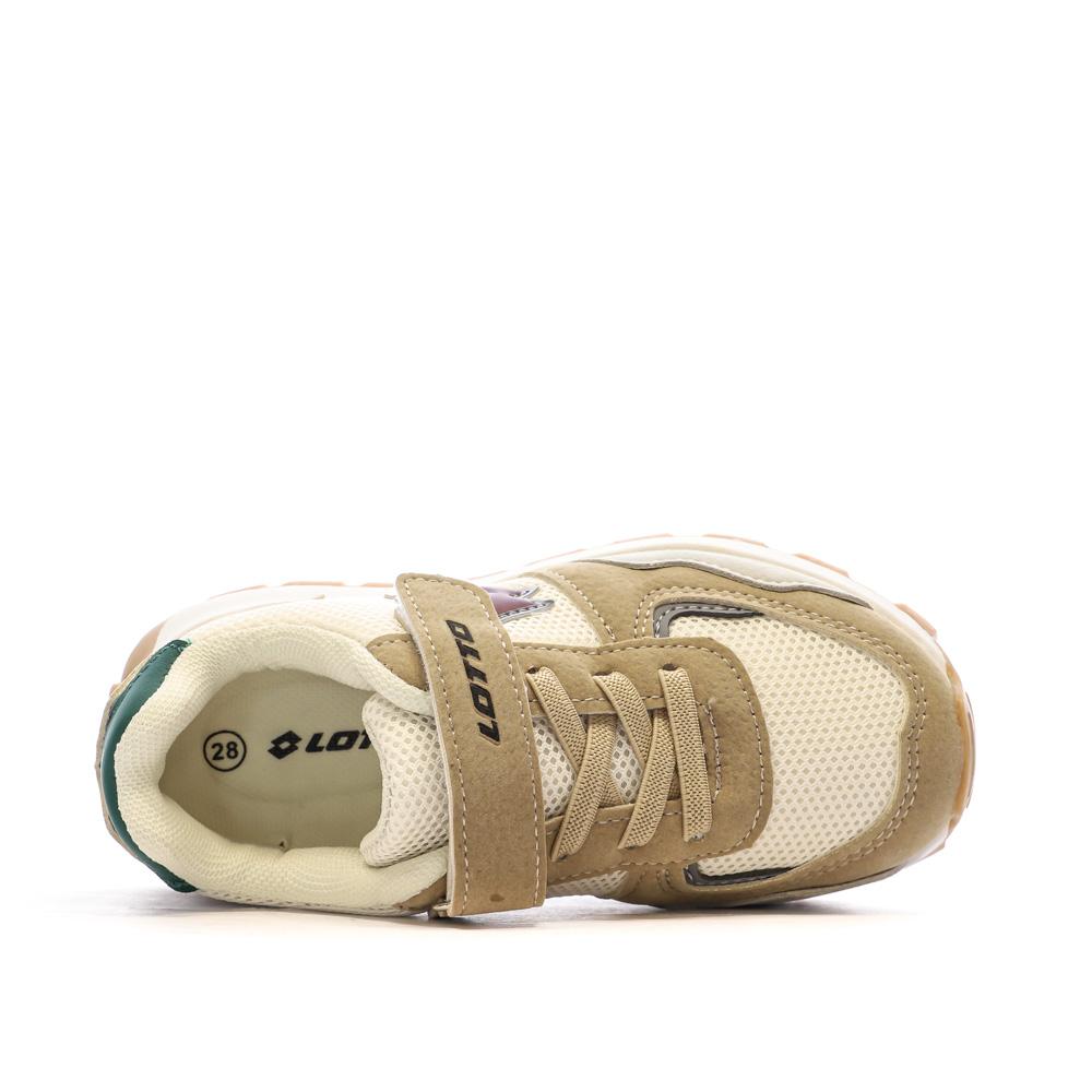 Lotto Baskets Beige Garçon Lotto Capri